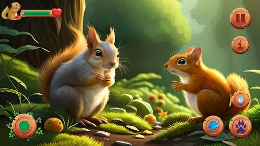 Скриншот 3 — Wild Squirrel Simulator Game