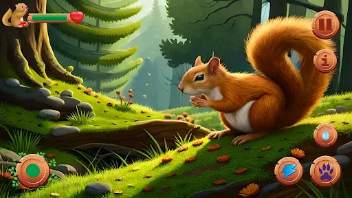 Скриншот 5 — Wild Squirrel Simulator Game