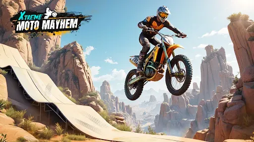 Скриншот 5 — Xtreme Moto Mayhem: Bike Games