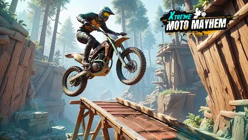 Скриншот 8 — Xtreme Moto Mayhem: Bike Games