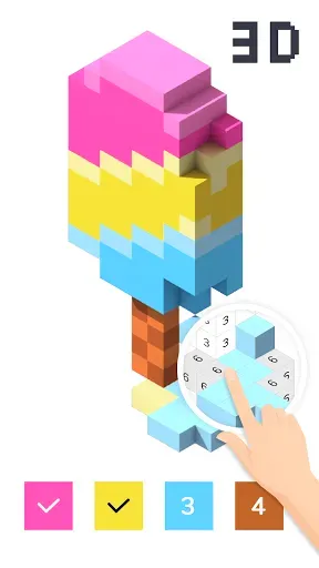 Скриншот 3 — Color by Pixel - Pixel Number