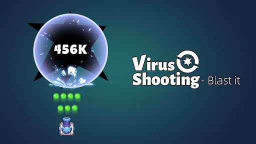 Скриншот 1 — Virus Shooting -  Blast it