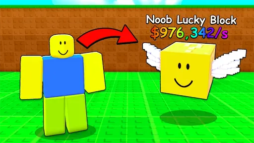 Скриншот 1 — Be a Lucky Block