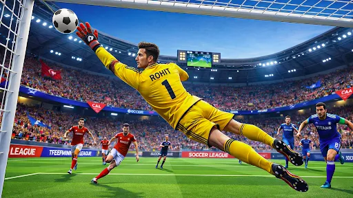 Скриншот 1 — Soccer Star Football Simulator