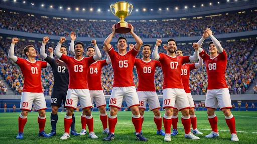 Скриншот 2 — Soccer Star Football Simulator