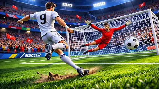 Скриншот 4 — Soccer Star Football Simulator