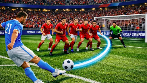 Скриншот 5 — Soccer Star Football Simulator