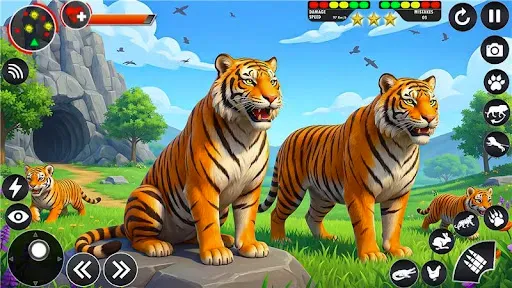 Скриншот 4 — Tiger Game: Life Simulator