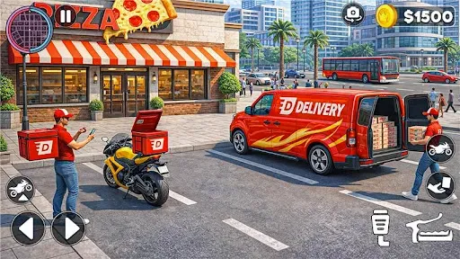 Скриншот 2 — City Food Delivery Simulator