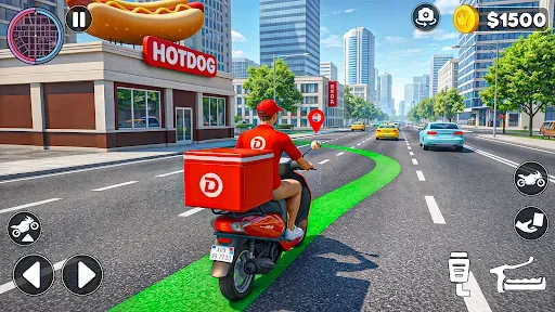 Скриншот 3 — City Food Delivery Simulator