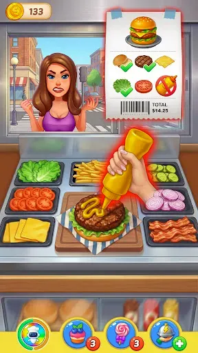 Скриншот 3 — Cooking Crush: кухня игра