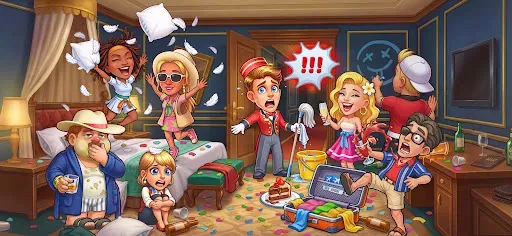 Скриншот 1 — My Hotel ™ Отель Игра