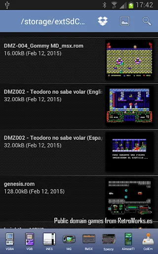 Скриншот 6 — fMSX - MSX/MSX2 Emulator