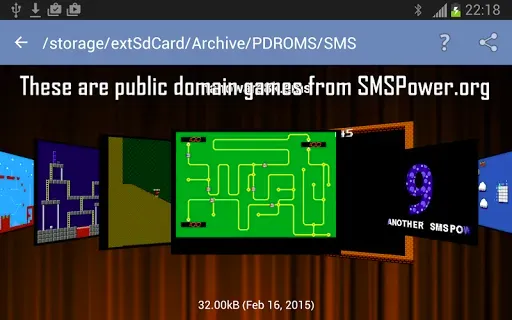 Скриншот 4 — MasterGear - SMS/GG Emulator