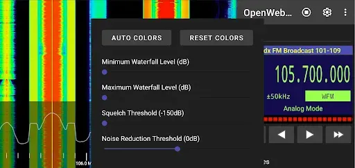 Скриншот 5 — OpenWebRX Online SDR Radio
