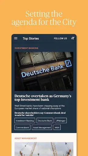 Скриншот 1 — Financial News