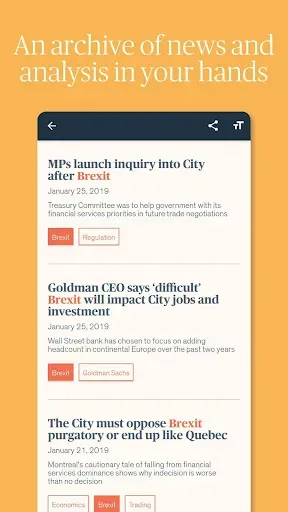 Скриншот 6 — Financial News