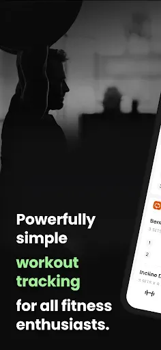 Скриншот 1 — FitHero - Gym Workout Tracker