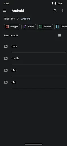 Скриншот 1 — Files