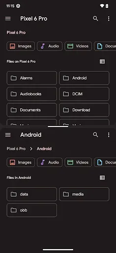 Скриншот 2 — Files