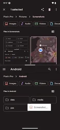 Скриншот 4 — Files