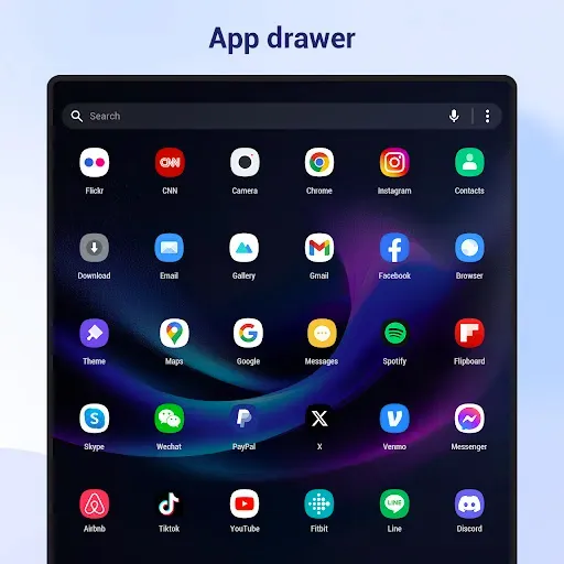 Скриншот 2 — Fold Launcher