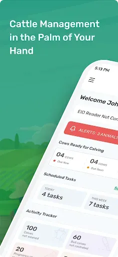 Скриншот 1 — Cattlytics Beef: Cattle App