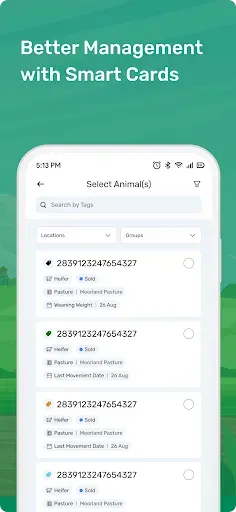 Скриншот 6 — Cattlytics Beef: Cattle App