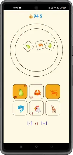 Скриншот 3 — Bau Cua Lite - Folk Dice Games