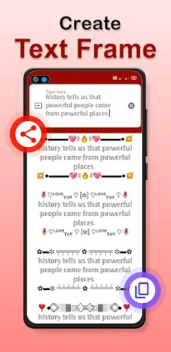 Скриншот 3 — Fancy Text & Number Style App