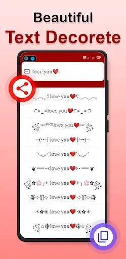 Скриншот 5 — Fancy Text & Number Style App