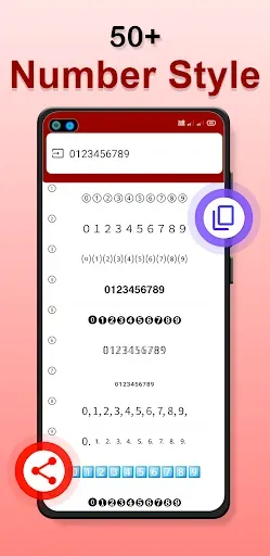 Скриншот 6 — Fancy Text & Number Style App