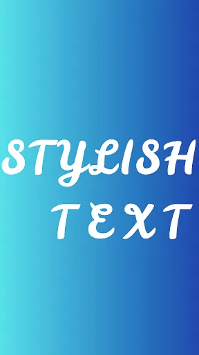 Скриншот 1 — Stylish Text – Fancy Font