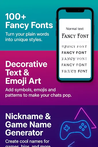 Скриншот 2 — Stylish Text – Fancy Font