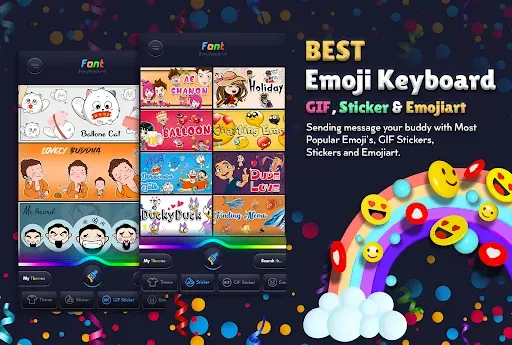 Скриншот 5 — Fonts Keyboard - Fonts & Emoji