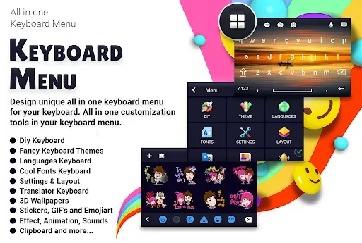 Скриншот 8 — Fonts Keyboard - Fonts & Emoji