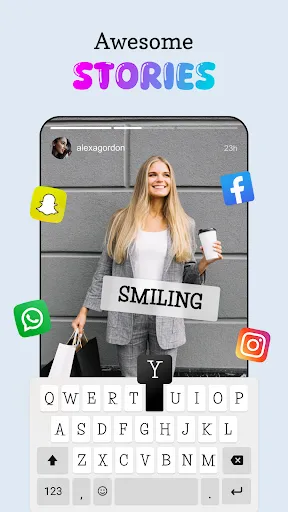 Скриншот 5 — Keyboard шрифты: эмодзи и темы