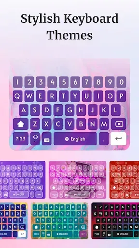 Скриншот 3 — Fonts Keyboard Themes - Emoji