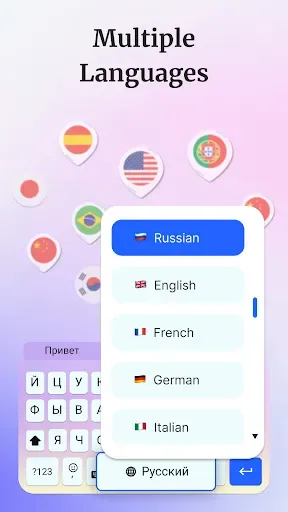 Скриншот 6 — Fonts Keyboard Themes - Emoji