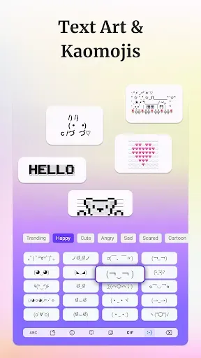 Скриншот 8 — Fonts Keyboard Themes - Emoji