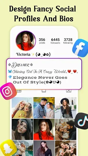 Скриншот 5 — Stylish Text & Keyboard Themes
