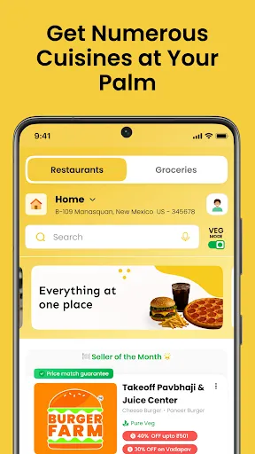 Скриншот 1 — Foodboss: Delivery Ka Boss