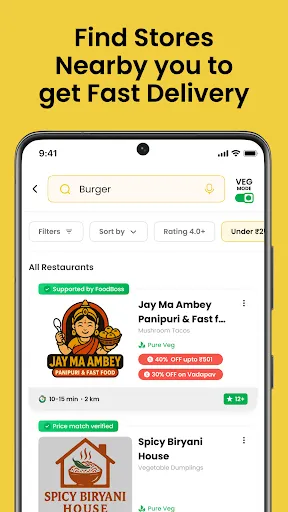 Скриншот 4 — Foodboss: Delivery Ka Boss