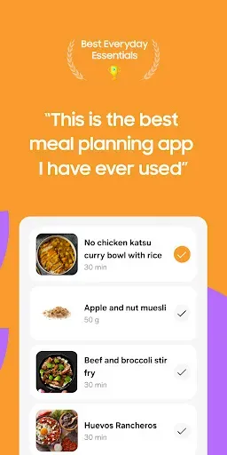 Скриншот 3 — Samsung Food: Meal Planner