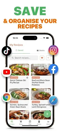 Скриншот 3 — Meal Planner: FoodiePrep AI