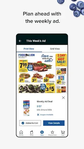 Скриншот 2 — Food Lion