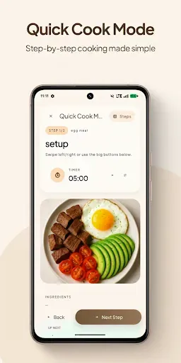 Скриншот 1 — MealKit Lite