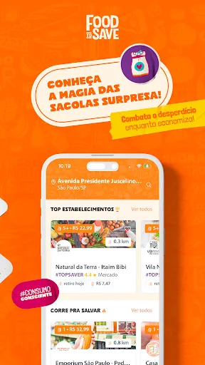 Скриншот 2 — Food To Save: Salve Alimentos