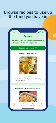 Скриншот 4 — FoodWise - Your Food Inventory