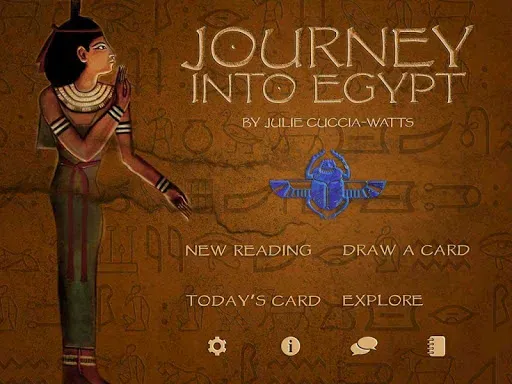 Скриншот 3 — The Journey into Egypt Tarot